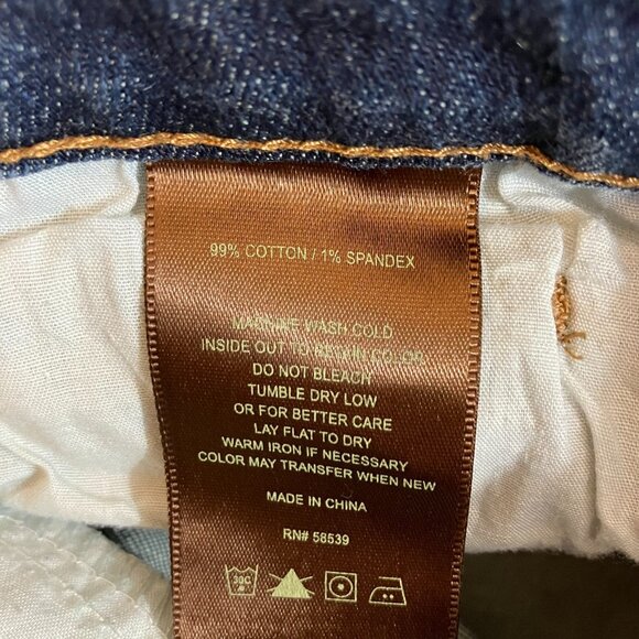 Kut From The Kloth Womens Jeans Reese Ankle Straight Leg Size 6 Dark Wash - Picture 8 of 8